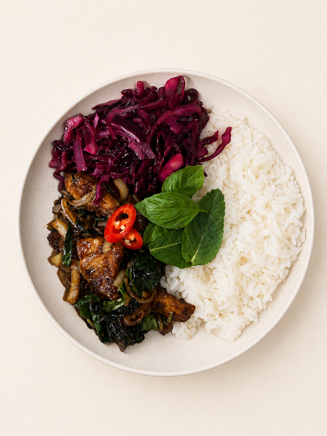 Thai Basil Mint Chicken (Mon, 15 June)