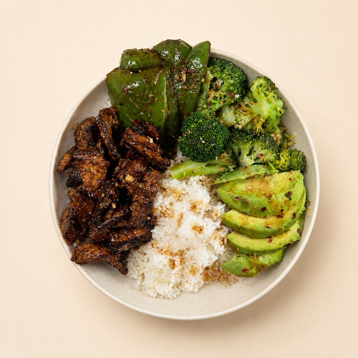 Sesame Tempeh Power Bowl (Thu, 11 June)