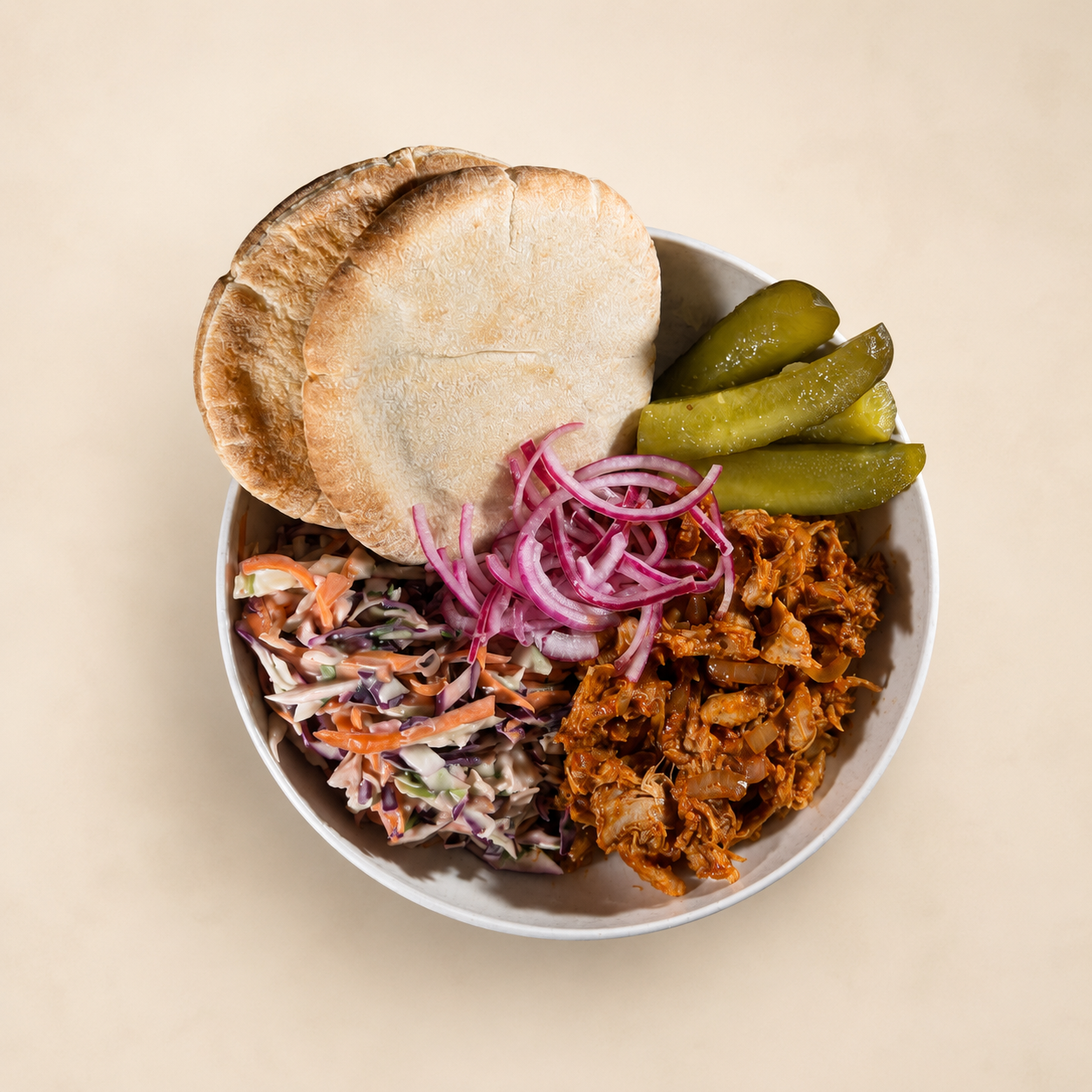 Pita Pulled Chicken (Fri, 12 June)